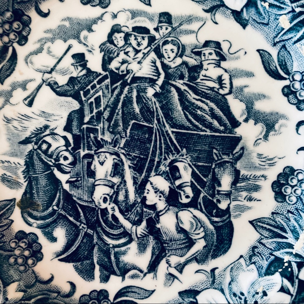 ROYAL TUDOR WARE PLATE STAFFORDSHIRE  ENGLAND